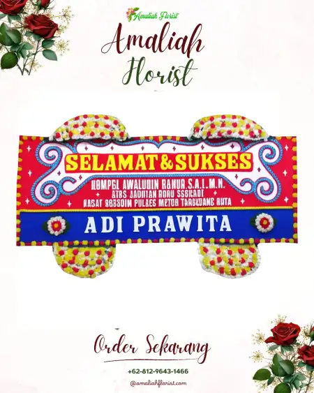 Papan Bunga Ucapan Selamat Wainitu